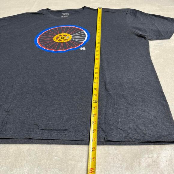 Yo Colorado Premium Soft Fit Stretch T-Shirt Men's 2XL Cycling Outdoor Golden CO - Picture 6 of 7